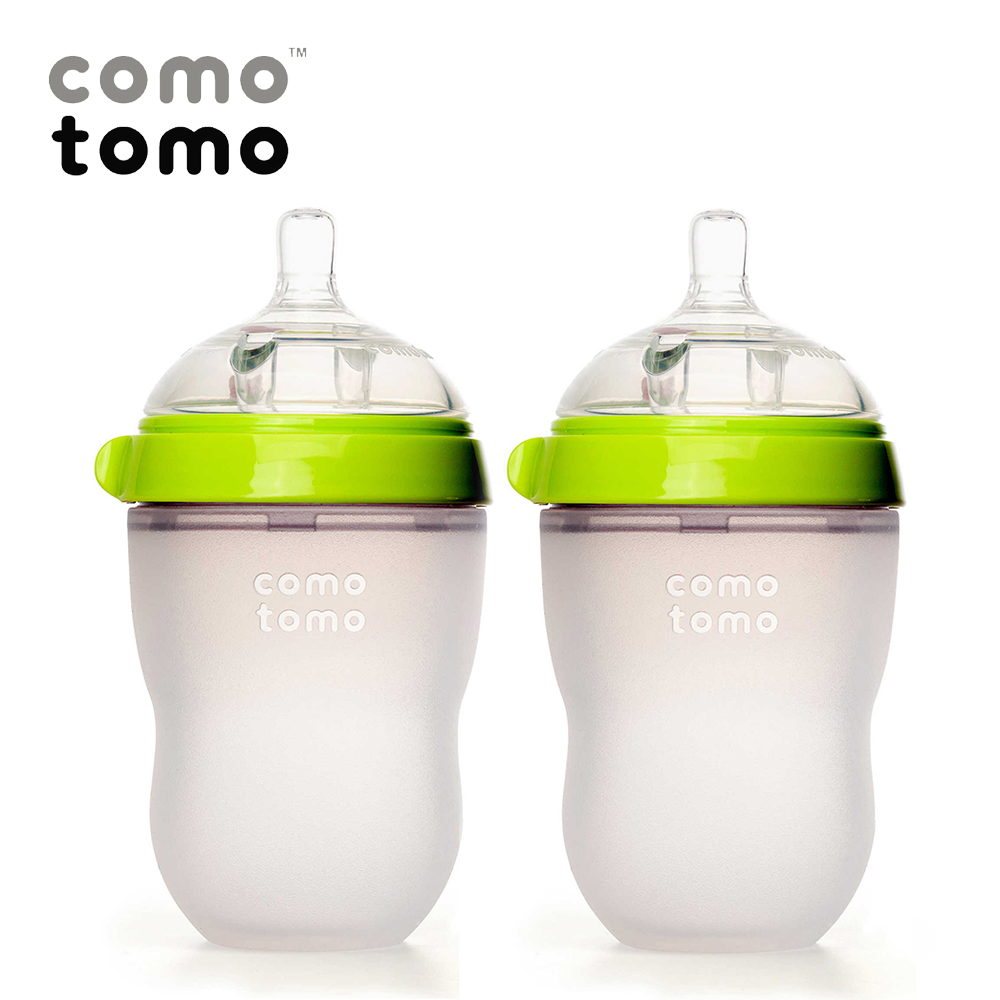 Bình Sữa Silicone Mềm Comotomo ( 150ml/250ml Full Màu Full Box) - Hình ảnh 12