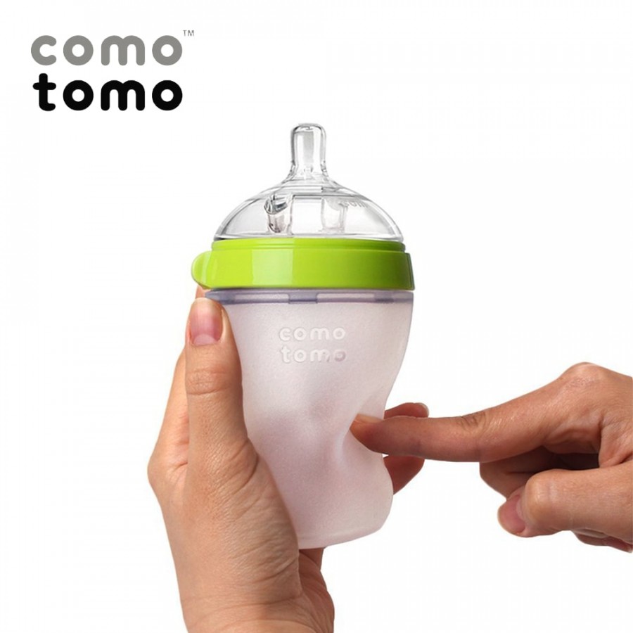 Bình Sữa Silicone Mềm Comotomo ( 150ml/250ml Full Màu Full Box) - Hình ảnh 15