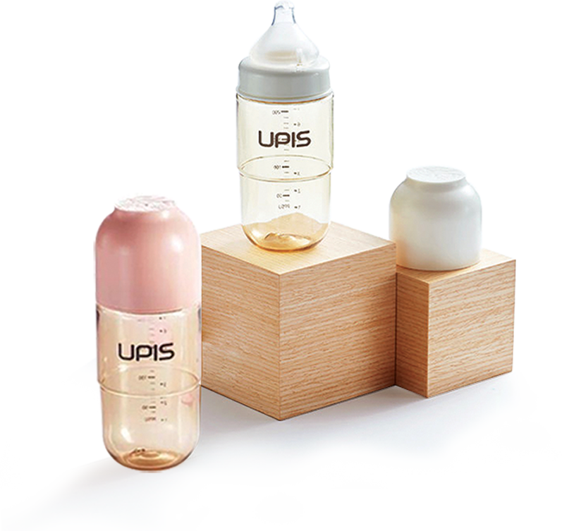 Bình sữa Upis PPSU nội địa Hàn (180ml full màu) - Hình ảnh 4