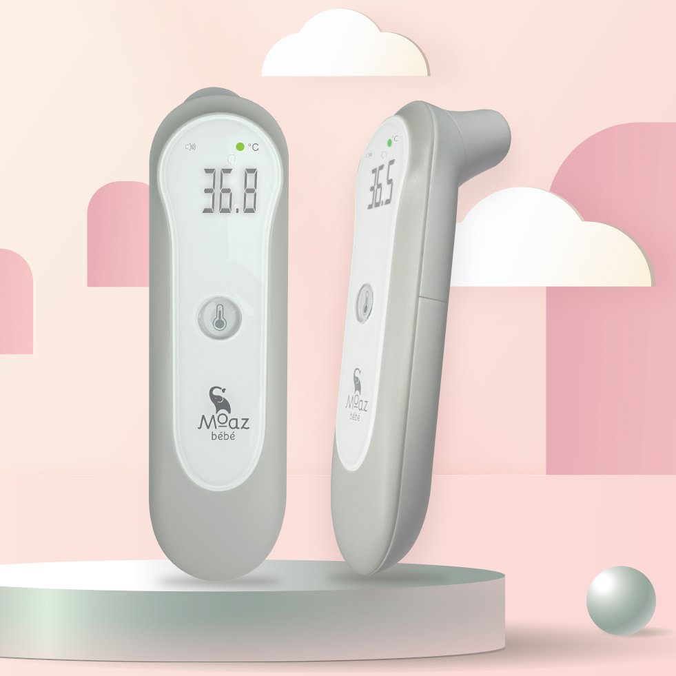 Nhiệt kế hồng ngoại đa năng Moaz BéBé MB - 024