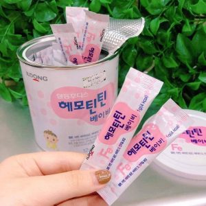 Bổ sung sắt và vitamin Hemotintin ildong Hàn Quốc (Mẫu mới - 90 gói)