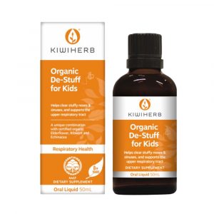 Siro KiwiHerb Children’s De-Stuff For Kid - Đẩy đờm, thông mũi & tăng đề kháng cho bé từ 0 - 12 tuổi