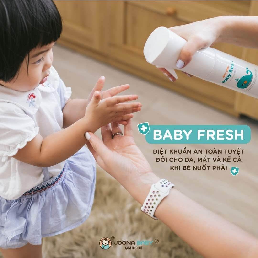 Xịt diệt khuẩn, khử mùi đồ chơi, bình sữa Baby Fresh an toàn cho bé – 300ml - Hình ảnh 4