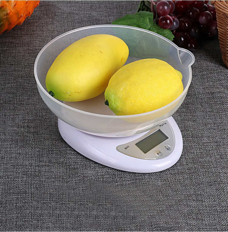 Cân tiểu ly điện tử nhà bếp (chạy bằng pin) 5kg/1g, tiện dụng dùng cân thực phẩm - Hình ảnh 4