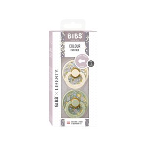 Ti Giả BIBS X LIBERTY Cao su non Đan Mạch Chính Hãng Cho Bé x tặng kèm nắp trứng