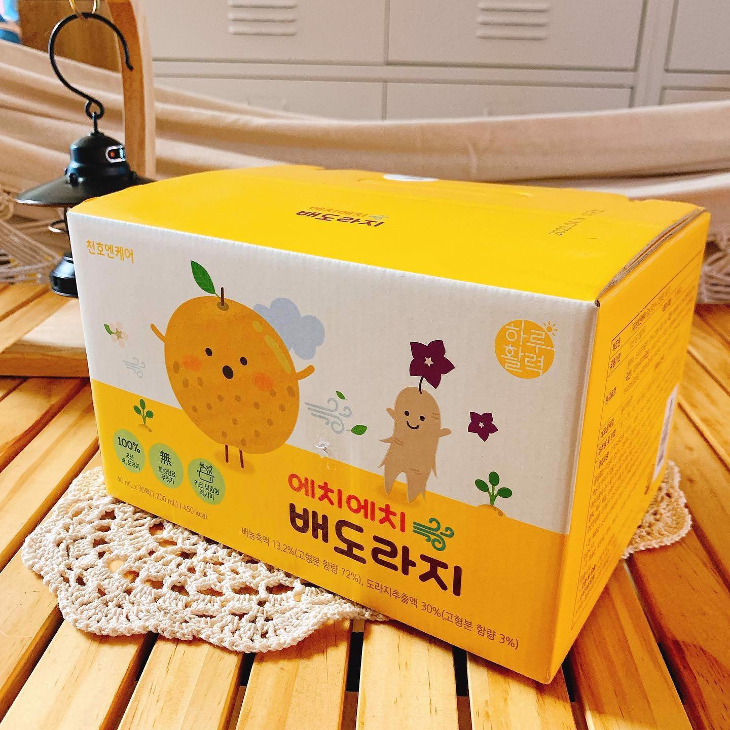 Nước hồng sâm lê hoa chuông Chunho cho trẻ em từ 2 tuổi - Hình ảnh 2