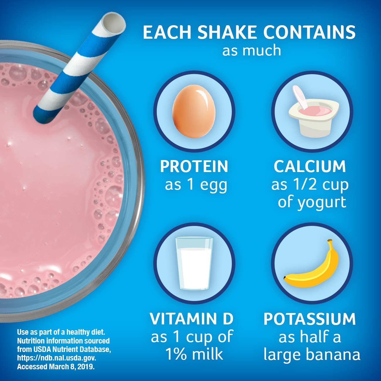 Sữa Pediasure Mỹ Grow & Gain Shake Mix 400g - Dâu - Hình ảnh 3