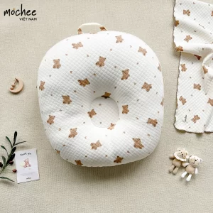 Gối chống trào lụa trần bông Mochee