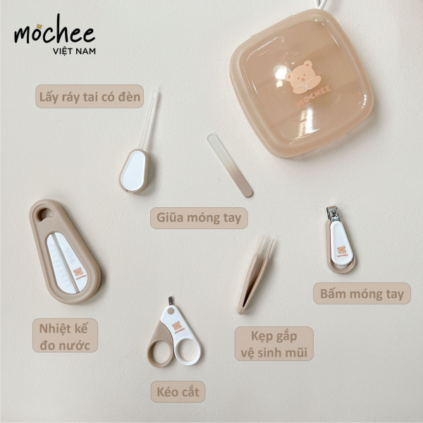 Bộ dụng cụ bấm móng tay Mochee (6 sản phẩm) - Hình ảnh 4