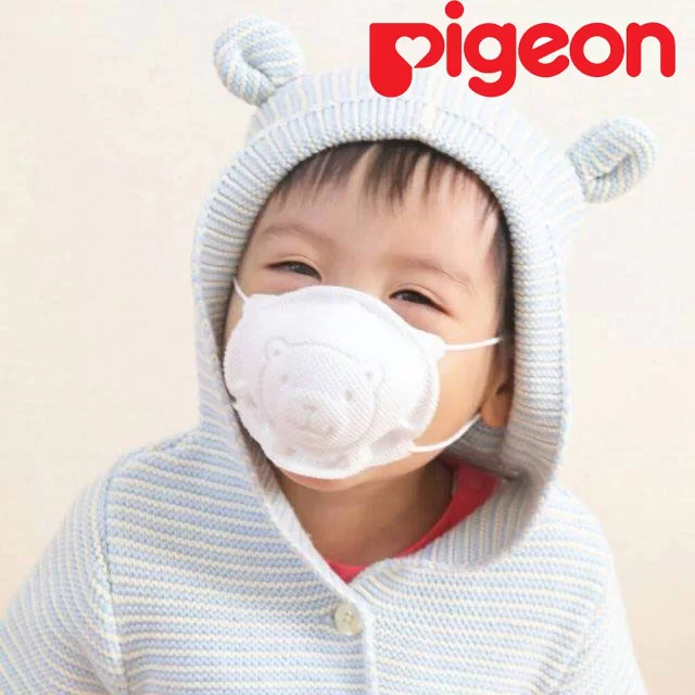 Khẩu trang in hình gấu Pigeon (set 3 chiếc) - Hình ảnh 3