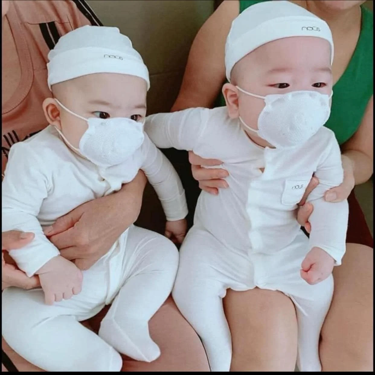 Khẩu trang in hình gấu Pigeon (set 3 chiếc) - Hình ảnh 4