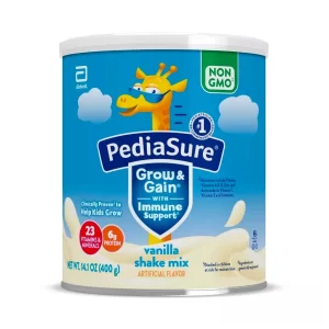 Sữa Bột PediaSure Grow & Gain Shake (400g) cho trẻ từ 2 tuổi - Vani