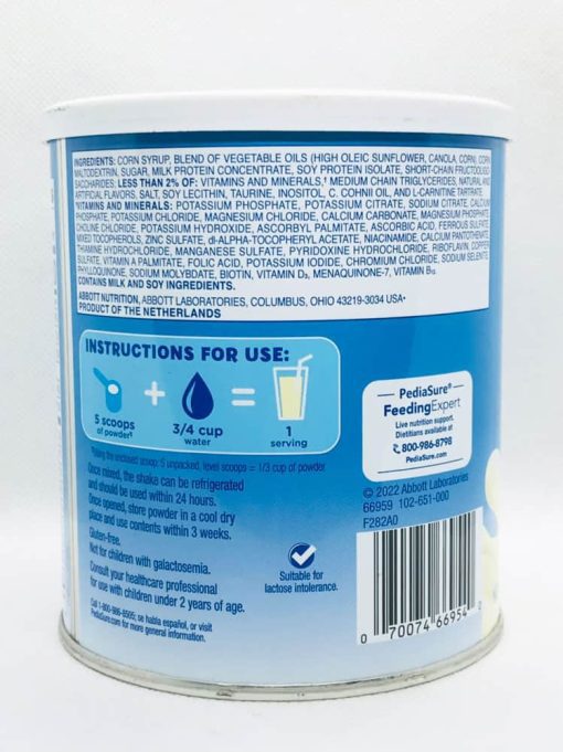 Sữa Pediasure Mỹ Grow & Gain Shake Mix 400g - Socola - Hình ảnh 5