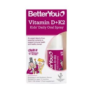 Vitamin D3 + K2 dạng xịt BetterYou nội địa Anh cho bé 1 tuổi