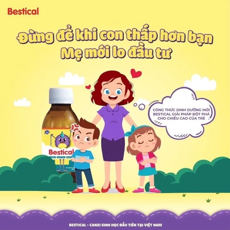 Canxi sinh học Bestical hỗ trợ phát triển xương & răng cho trẻ từ 4 tháng tuổi. - Hình ảnh 4