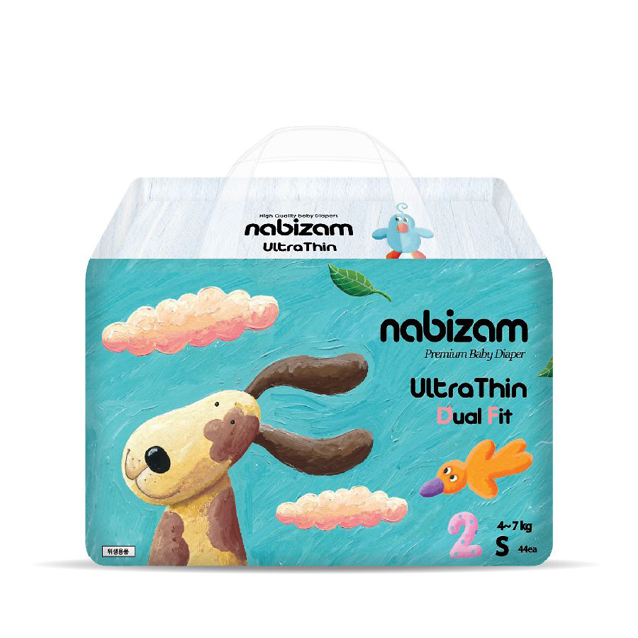 Bỉm/Tã dán NABIZAM Ultra Thin Nội Địa Hàn - Hình ảnh 5