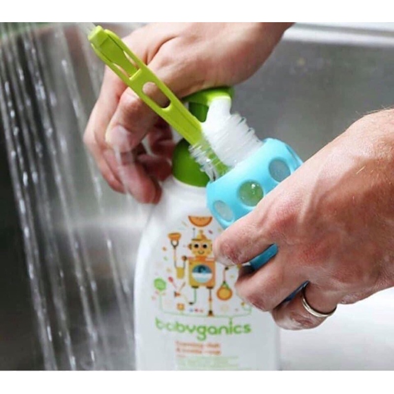 Nước rửa bình sữa Babyganics - Hình ảnh 5