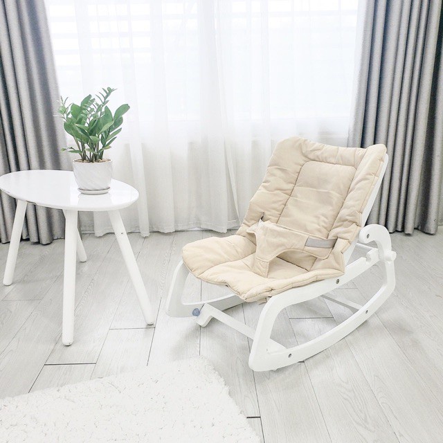 Ghế Rung Và Bập Bênh Cho Bé Rocking Chair (Tặng Kèm Đệm Lót) - Hình ảnh 2
