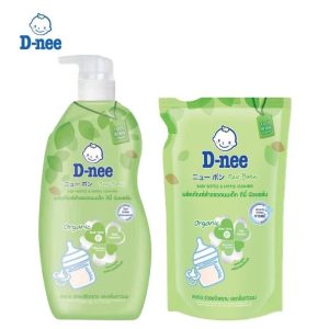 Nước Rửa Bình Sữa D-nee Organic - Chai 620ml, Túi 600ml