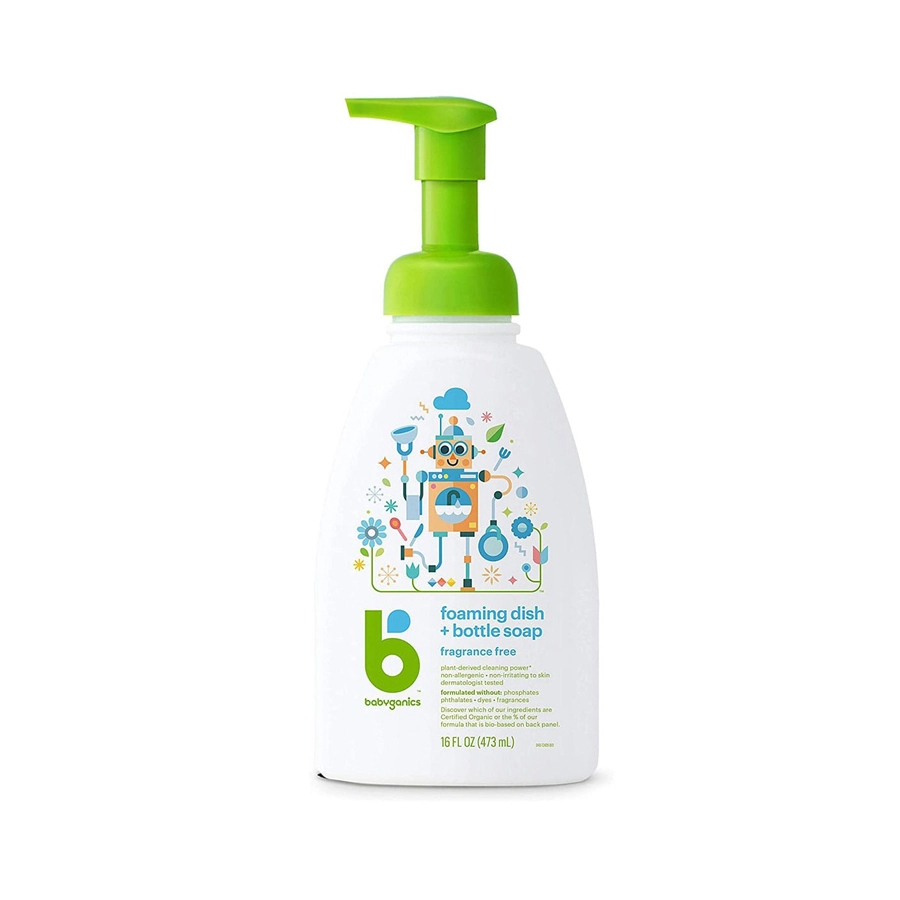 Nước rửa bình sữa Babyganics - Hình ảnh 2
