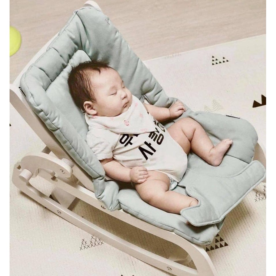 Ghế Rung Và Bập Bênh Cho Bé Rocking Chair (Tặng Kèm Đệm Lót) - Hình ảnh 5