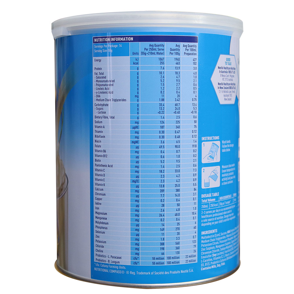Sữa Bột Kid Essential Nestle Úc Cho Bé Từ 1 Tuổi (800g) - Hình ảnh 3