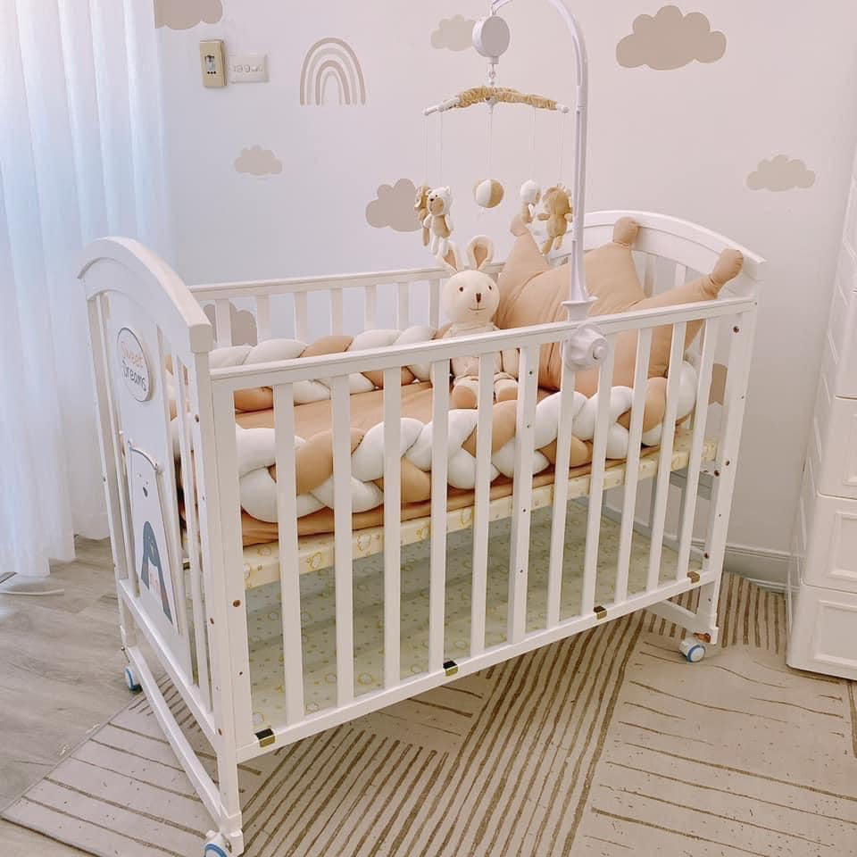 Nôi Cũi Đa Năng 6 in 1 Monmon - Hình ảnh 6