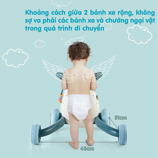 Xe Tập Đi Đa Năng Holla Cao Cấp - Hình ảnh 7