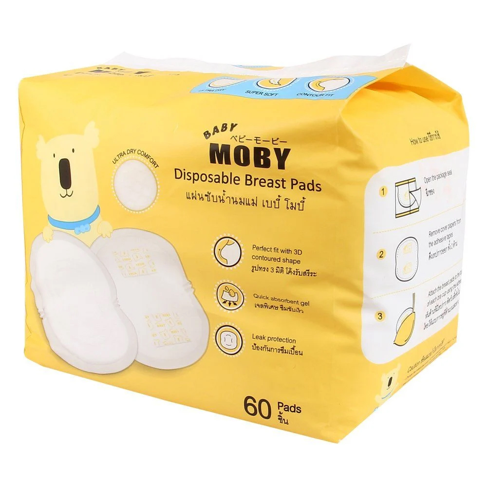 Miếng Lót Thấm Sữa Baby Moby (60 miếng)