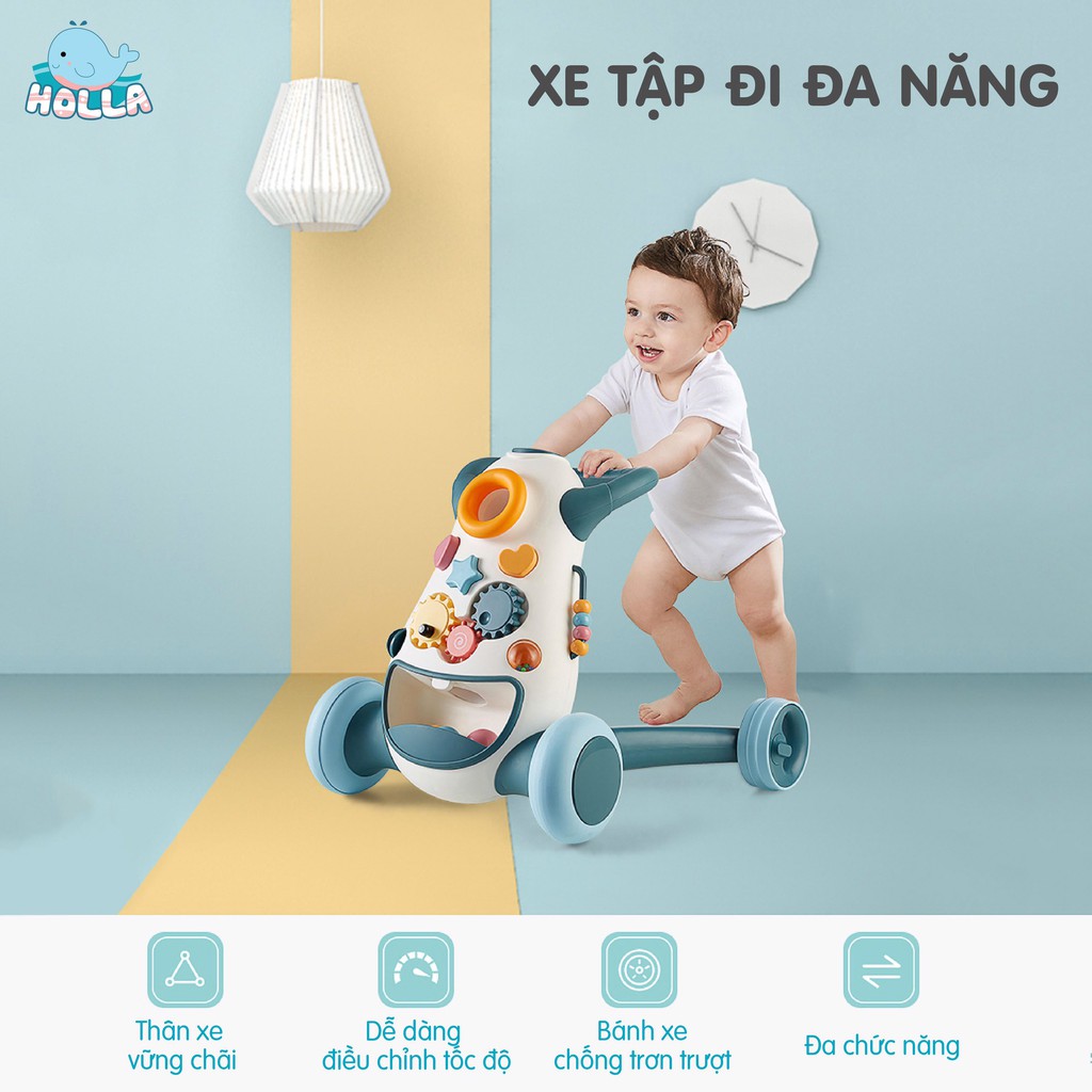 Xe Tập Đi Đa Năng Holla Cao Cấp - Hình ảnh 11